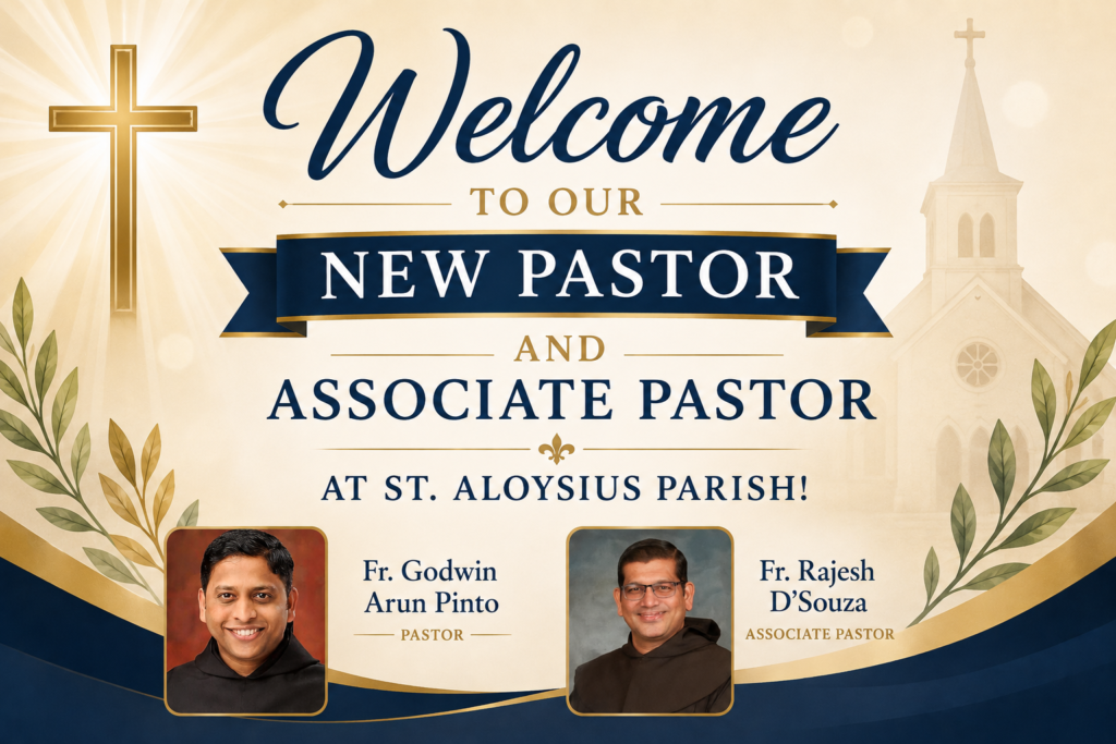 Welcome, Father Godwin & Father Rajesh!