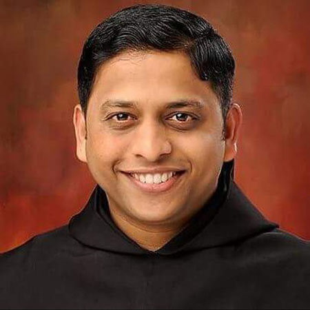 Fr. Godwin Arun Pinto, OCD,  Pastor